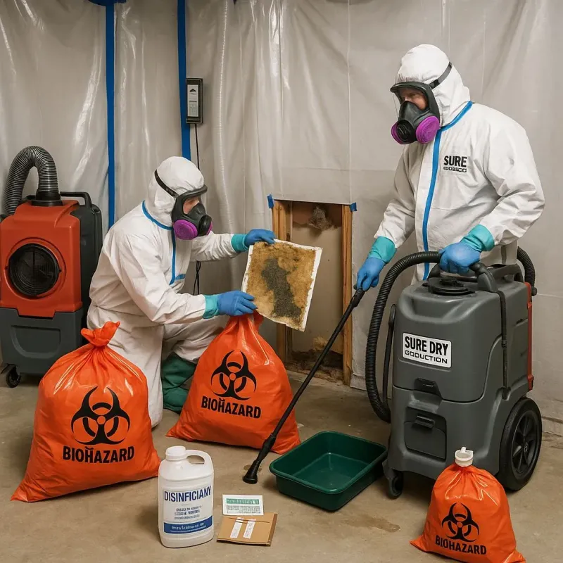 Contaminated Water Handling Protocols process in Le Sueur, MN