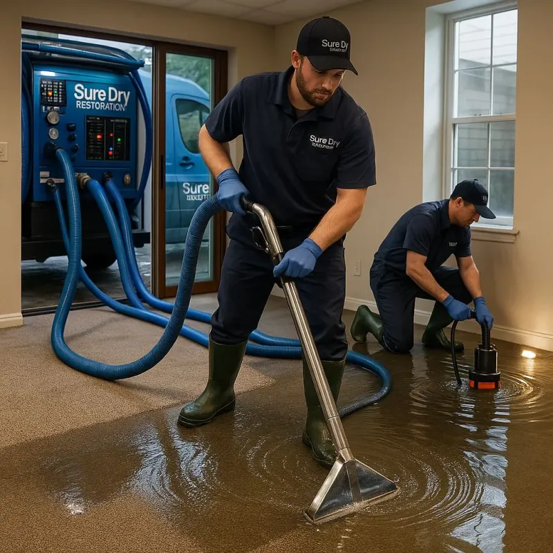Water Extraction and Removal process in Le Sueur, MN